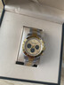 浪琴Longines手表男士超薄全自動(dòng)機械表鏤空時(shí)尚防水男表商務(wù)腕表 條?。洪g金白面-鋼帶 曬單實(shí)拍圖