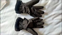 恒源祥羽絨棉手套女冬季加絨加厚防風(fēng)寒可觸屏毛絨滑雪騎行電動(dòng)開(kāi)車(chē)手套 蝴蝶結-黑色 均碼 曬單實(shí)拍圖
