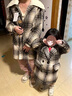 G.DUCKKIDS小黃鴨女童呢子外套秋冬兒童毛呢大衣女孩寶寶中長(cháng)款加厚保暖風(fēng)衣 咖啡色 90 尺碼1~2歲【 80-90cm】 曬單實(shí)拍圖