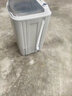 志高【熱銷(xiāo)Top1】脫水機單甩干脫水機干桶甩干機小型迷你家用甩干桶出租房宿舍大容量脫水桶烘干 8.6KG 力薦【不銹鋼桶加厚款】 曬單實(shí)拍圖