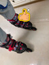 米高輪滑鞋S3兒童花樣溜冰鞋套裝高端平花四碼調節直排初學(xué)花式旱冰鞋 S3S黑升級款(K8S頭盔+KP1護具+包） M (33-36) 曬單實(shí)拍圖