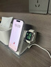 W&P適用蘋果無(wú)線充電器三合一磁吸折疊快充便攜支架底座iphone17/16/15手機(jī)耳機(jī)apple iwatch手表wp 曬單實(shí)拍圖