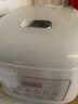 美的（Midea）電飯煲電飯鍋家用商用柴火飯多功能預約小型迷你煮飯2-3-4-5-8人大容量快煮飯不銹鋼內膽不易粘鍋 0涂層 3L 母嬰級316L不銹鋼內膽卡其灰偏白 曬單實(shí)拍圖