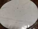 展藝蒸籠紙24cm*100張一次性食品級圓形包子饅頭粽子面點(diǎn)蒸屜不沾墊紙 曬單實(shí)拍圖