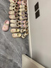 泰蘭尼斯311兒童運動(dòng)鞋板鞋幼兒園入園室內鞋春季男女童室內外鞋白/粉27 曬單實(shí)拍圖