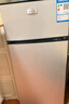 三菱小冰箱迷你小型家用冷藏冷凍宿舍出租房雙門(mén)辦公室電冰箱一級能效 56L銀色【四天約一度電】 曬單實(shí)拍圖