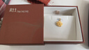 周生生黃金吊墜 玫瑰花 足金掛墜女 不含項(xiàng)鏈78715P計(jì)價(jià)3.25克 曬單實(shí)拍圖
