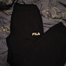 FILA 斐樂(lè )情侶款男女長(cháng)褲25秋冬季新款休閑寬松收口運動(dòng)褲子加絨保暖 正黑色-BK M 170/80A/M 曬單實(shí)拍圖