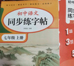 2025版七年級語(yǔ)文字帖上冊下冊同步人教版初中生八九專(zhuān)用初一鋼筆寫(xiě)字臨摹小升初中學(xué)生硬筆正楷書(shū)法每日一練貼描紅鋼筆練習練字本 【七上】語(yǔ)文同步字帖+英語(yǔ)同步字帖 曬單實(shí)拍圖