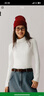 森馬（Semir）森柔毛衫|毛衣女基礎(chǔ)款高領(lǐng)緊身2024冬季純色套頭衫109724107011 曬單實拍圖