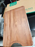 雙槍烏金檀菜板 百年齡整木砧案板家用切菜食品抗菌防霉實(shí)木40*27*2.5 曬單實(shí)拍圖