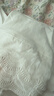 布丁哈魯【100%棉】女童拼接花邊下擺T恤春秋新款中大童休閑百搭長(zhǎng)袖T恤潮 曬單實(shí)拍圖