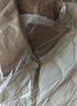 雪中飛雪中飛輕薄羽絨服女短款拼接撞色翻領(lǐng)秋冬菱格襯衫領(lǐng)外套 草綠色S 曬單實(shí)拍圖