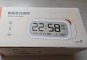 碼仕鬧鐘學(xué)生溫濕度計大屏充電電子智能夜光兒童起床專(zhuān)用神器LCD床頭鐘開(kāi)學(xué)必備Q198白開(kāi)學(xué)季 曬單實(shí)拍圖