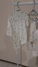 貝瑞加（Babyprints）新生兒連體衣2件裝嬰兒純棉內(nèi)衣薄款四季爬服柔軟寶寶哈衣 藍(lán)52 曬單實(shí)拍圖