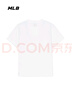 MLB短袖T恤男女百搭休閑經(jīng)典純色圓領(lǐng)25新款3ATSB0153-50WHS-L 曬單實(shí)拍圖