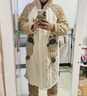 莫代爾珊瑚絨睡衣女秋冬卡通閨蜜睡袍套裝加厚保暖24新品家居服卡其均碼 曬單實拍圖