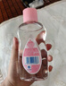 強生（Johnson）嬰兒撫觸油保濕護膚200ml 新生兒寶寶兒童身體乳按摩精油全家可用 曬單實(shí)拍圖