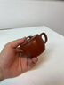 紫來(lái)順高檔教師節禮物正品宜興紫砂壺純全手工泡茶壺朱泥大紅袍功夫茶具 大紅袍漢瓦壺 150ml 曬單實(shí)拍圖