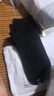 京東京造【10雙棉襪】男式襪子男新疆棉抑菌透氣中筒襪男秋冬運動(dòng)防臭男黑 曬單實(shí)拍圖