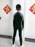 艾卡諾 I.KARNOW男童發(fā)熱秋衣秋褲兒童中大童加絨加厚蠶絲德絨套裝男寶寶保暖內衣 8159黑拼灰【德絨發(fā)熱·羊毛鎖溫】右1套 120 曬單實(shí)拍圖