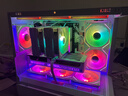 愛(ài)國者（aigo）星璨嵐 白色 游戲電腦臺式主機箱 支持360水冷 M-ATX主板/四面快拆/270°海景房/5090顯卡 曬單實(shí)拍圖