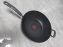 特福（Tefal）炒鍋有鈦不粘鍋家用炒菜鍋少油煙32cm炒鍋電磁爐燃氣灶通用炒鍋 曬單實(shí)拍圖