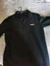 吉普（JEEP）長(cháng)袖T恤男秋冬季寬松休閑polo領(lǐng)打底衫男士衣服男裝 黑色 2XL 曬單實(shí)拍圖