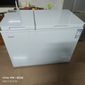 星星（XINGX） 268升小型冰柜雙溫家用雙箱冷柜 左冷凍右冷藏 臥式減霜頂開門冰箱  BCD-268GE國家補貼 曬單實拍圖
