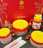 babycare兒童餐具寶寶輔食碗家用多功能防摔嬰兒保溫餐盤(pán)套裝禮盒6件 送禮 曬單實(shí)拍圖
