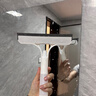 JCZS【德國品牌】浴室玻璃刮水器擦鏡子擦玻璃神器家用擋風(fēng)玻璃清潔刷 1把三合一噴水刮(白色) 曬單實(shí)拍圖