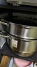 美廚（maxcook）蒸鍋 304不銹鋼32CM三層蒸鍋 加厚復底湯鍋 燃氣電磁爐通用 曬單實(shí)拍圖