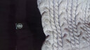麟零冬季圍脖男女通用加絨加厚脖套戶(hù)外騎行面罩百搭針織護頸套頭圍巾 麻花【淺灰色】 曬單實(shí)拍圖