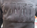 卡賓男裝字母刺繡衛衣秋冬款上衣LOGO老花A 煤黑色01 M /170/48 曬單實(shí)拍圖