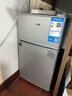 奧克斯小冰箱家用小型迷你冷藏冷凍兩用出租房宿舍用節能省電寢室辦公室電冰箱 【熱賣(mài)款 升級凈化去味】22A126DW銀 曬單實(shí)拍圖