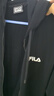 FILA 斐樂(lè )情侶款男女長(cháng)褲25秋冬季新款休閑寬松收口運動(dòng)褲子加絨保暖 正黑色-BK XL 180/88A/XL 曬單實(shí)拍圖