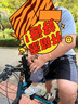 奧塞奇c19黑色山地車(chē)前置兒童座椅公路自行車(chē)寶寶座椅前置雙護欄 曬單實(shí)拍圖