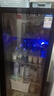 先科（SAST）冰吧冷藏柜 歐式恒溫紅酒柜酒店家用電冰箱迷你小型單門(mén)辦公室電競保鮮展示留樣茶葉飲料藥品柜 275升（冷藏+29L冷凍室+藍光燈+帶鎖） 曬單實(shí)拍圖