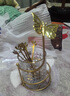 RICH YOUR HOME德國品質(zhì)水果叉輕奢高端不銹鋼創(chuàng  )意套裝高顏值家用蛋糕甜品小叉子 蝴蝶罐+3支樹(shù)葉叉+3支樹(shù)葉勺 曬單實(shí)拍圖