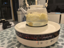 摩飛電器（Morphyrichards）全玻璃養生壺 多功能?chē)鸂t煮茶電陶爐煮茶器煮茶爐多功能泡茶蒸茶器不挑器具360°環(huán)狀煨烤MR6096白 曬單實(shí)拍圖