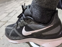 耐克NIKE跑步鞋男透氣STRUCTURE 25運(yùn)動(dòng)鞋DJ7883-002黑白40.5 曬單實(shí)拍圖