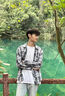 馬克華菲長(cháng)袖襯衫男士春秋季美式復古格子翻領(lǐng)襯衣戶(hù)外休閑外套 淺藍色 XL 曬單實(shí)拍圖