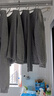 宜而爽【100%全棉】秋冬保暖內衣套裝40支男士修身秋衣秋褲打底 曬單實(shí)拍圖