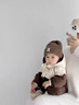 迪士尼（Disney）嬰兒冬季羽絨服加厚外出冬裝6一12月寶寶冬天衣服韓版超萌連體衣3 咖色 100 85-90cm 25-30斤 曬單實(shí)拍圖