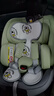 袋鼠爸爸（EURO KIDS）安全座椅嬰兒0-12歲360度旋轉兒童車(chē)載汽車(chē)用座椅 星途3綠色 曬單實(shí)拍圖