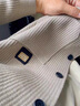 皮爾卡丹（pierre cardin）男裝2025年新款潮針織夾克休閑翻領(lǐng)青年開(kāi)衫外套春秋薄款衣服 卡其色 175 XL【適合120-135斤】 曬單實(shí)拍圖