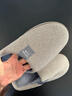 梵昇昱棉拖鞋男女士2026新款家用春秋季厚底室內保暖大碼拖鞋男款春天 淺灰 40-41 曬單實(shí)拍圖