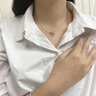 法蔻（farcoko）輕奢永恒之心項鏈女鎖骨鏈奢侈首飾新款小眾高級感送女友生日禮物 永恒之心項鏈女【全國七倉直發(fā)當/次日達】 曬單實(shí)拍圖