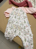 威爾貝魯（WELLBER）恒溫睡袋嬰幼兒1-3歲竹棉睡衣秋冬兒童寶寶防踢被子薄夾棉 綺夢XL 曬單實拍圖