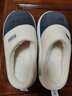 潔麗雅（Grace）棉拖鞋男士秋冬季室內防臭防滑居家保暖厚底踩屎感拖鞋男款冬天 曬單實(shí)拍圖